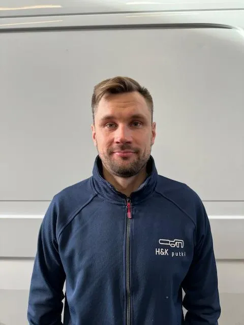 Lauri Hietikko, H&K Putki Oy yrittäjä ja LVI-asentaja