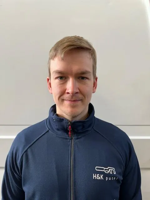 Niko Kallio, H&K Putki Oy yrittäjä ja LVI-asentaja