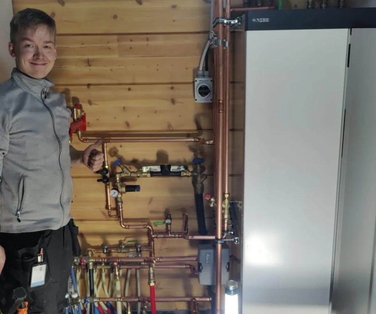 Lämmitysjärjestelmän asennus